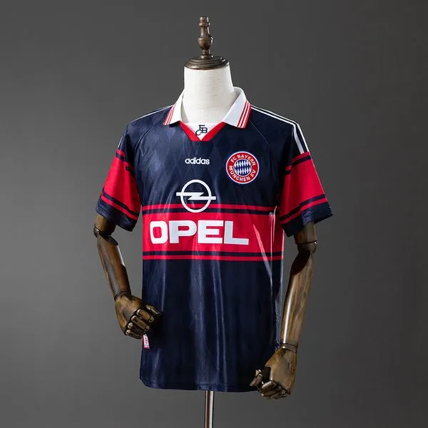 Camiseta de fútbol Bayern Munich 1997/98 LOCAL MANGA CORTA VERSION FAN